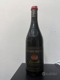 Barolo Giordano DOCG 1985 – Da collezione