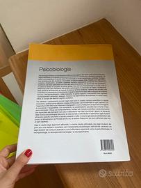Libro di psicobiologia unidicesima edizione Pinel