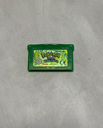 Pokemon verde foglia gameboy advance