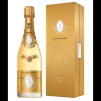 champagne cristal Louis Roederer /krug / sassicaia