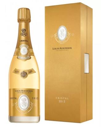 champagne cristal Louis Roederer /krug / sassicaia
