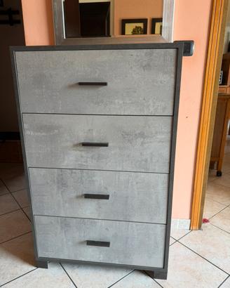Cassettiera ampia come nuova
