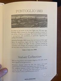 Moleskine Velvet Porpora Pontoglio