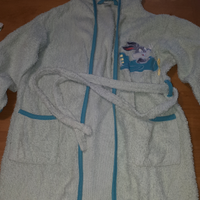 Accappatoio puro cotone tg 3/6anni