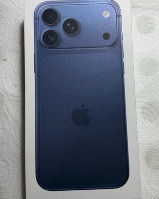 Iphone 17 pro max 256gB DEEP BLU SIGILLATO
