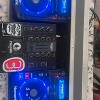Kit Dj completo Numark NDX 500 + Mixars cut