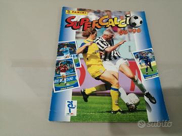 Album figurine panini Supercalcio 1995 con 95 figu