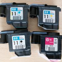 SET 4 TESTINE USATE X PLOTTER HP DESIGNJET