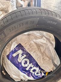 Set 4 Pneumatici Michelin 225/55 R18 come nuovi