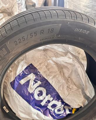 Set 4 Pneumatici Michelin 225/55 R18 come nuovi