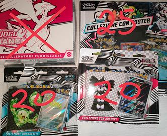 Pokemon Luce Nera Fuoco Bianco blister