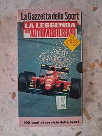 VHS film LA LEGGENDA DELL'AUTOMOBILISMO La gazzett