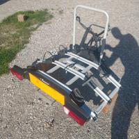 porta bici ebike gancio traino 