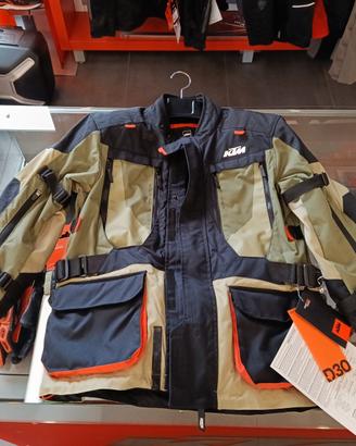 KTM Giacca Terra Adv V3 Nero Verde Taglie S, M, L,