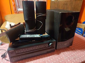 home theatre più lettore Philips Blue ray