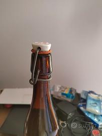 VECCHIA  BOTTIGLIA DI BIRRA ICHNUSA DEI 1951