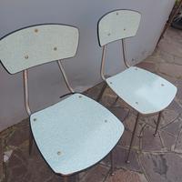 tavolo e sedie in formica