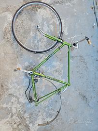 Bici vintage Legnano verde restauro/ricambi