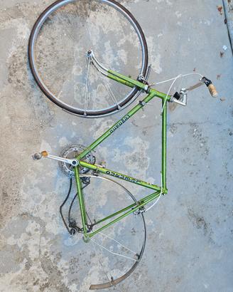 Bici vintage Legnano verde restauro/ricambi