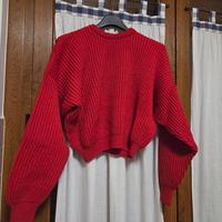 Maglione unisex a costa inglese vintage