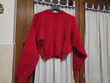 Maglione unisex a costa inglese vintage