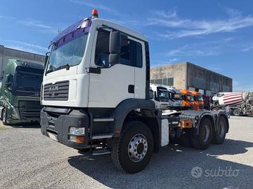 MAN 33.480 TGA trattore mezzo d'opera 6x4 imp.riba