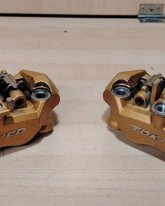 Coppia pinze anteriori kawasaki zx6r 2005 2006 ma