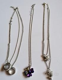 Tre Collane per donna