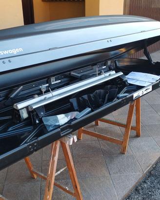 Box tetto Baule 800L-  230cm  e barre portatutto