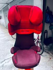 Seggiolino auto gruppo 2-3 Cybex silver.