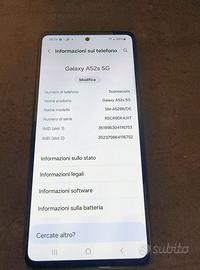 Samsung Galaxy A52s 5G 128GB Black - Perfetto e Sb