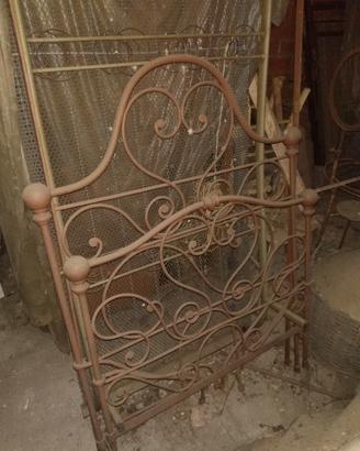 Letto in ferro battuto