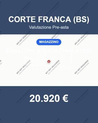 Immobile in asta di 115 m² a Corte Franca