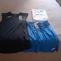 Canotta e pantaloncino Joma con cartellino