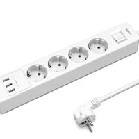 AUKEY Multipresa 4 Posti 3 USB-A nuovo