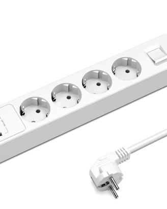 AUKEY Multipresa 4 Posti 3 USB-A nuovo
