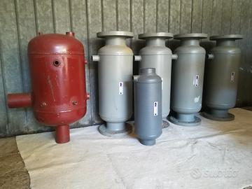 Separatori d'aria e curve saldare.-