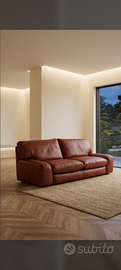 Divano in pelle design