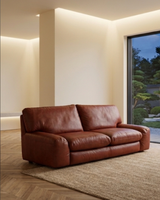 Divano in pelle design