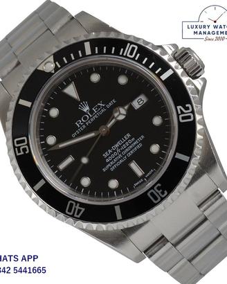 ROLEX Sea Dweller 16600 Date Luminova Full Set2003