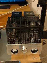 Coppia di amplificatori a valvole 845B e KT 66 gec