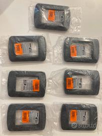 7 x Placche Bticino originali nuove Acciaio scuro