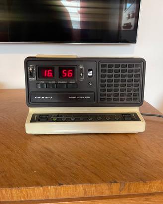 GRUNDIG SONOCLOCK 650 RADIO SVEGLIA VINTAGE