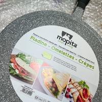 Mopita piastra cuoci pancake crepes piadine 32 cm