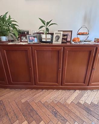 Credenza in legno moderna  cucina soggiorno