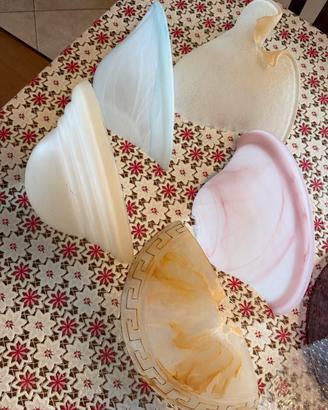 Diffusori in vetro per applique da parete