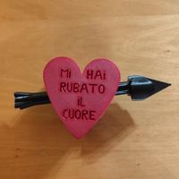 portagioie o portaoggetti a forma di cuore 