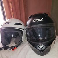 casco integrale modulare per scooter