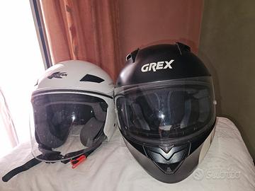 casco integrale modulare per scooter