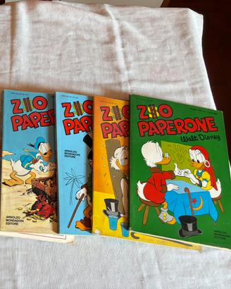 Zio Paperone Mondadori n. 7 8 11 13